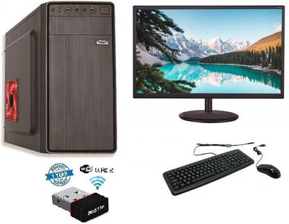 rionix Basic Core i3 (4 GB DDR3/500 GB/120 GB SSD/Windows 10 Pro/15 Inch Screen/1902)
