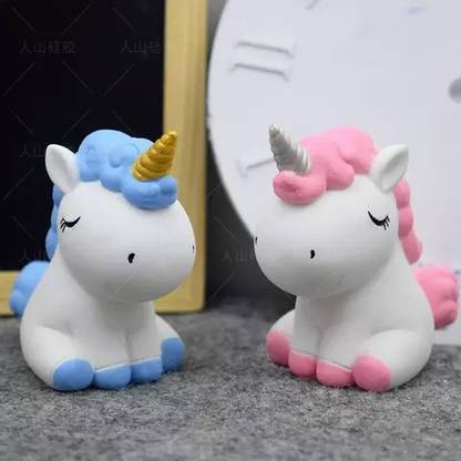 Sillicone 3D Unicorn silicone Mould