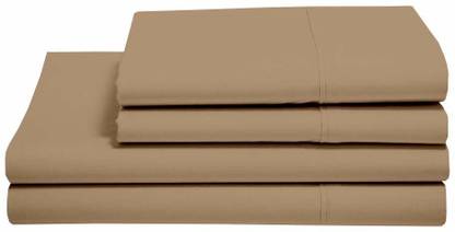 Balaji export 600 TC Cotton Double Solid Flat Bedsheet