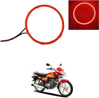 PRTEK 70mm COB Led Angel Eyes Headlight Halo Ring Warning Lamp 281 Projector Lens