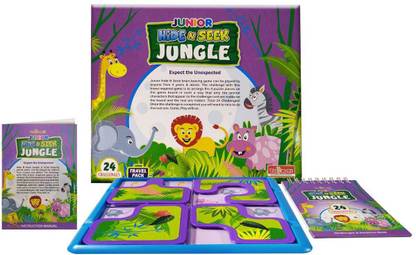 Brainbox Games Hide And Seek Jungle (Junior) Educational Board Games