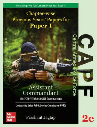Capf Chapter-Wise Previous Years' Papers for Paper-I