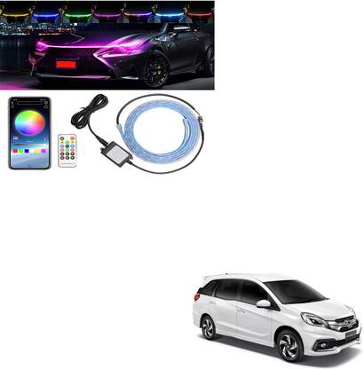 SEMAPHORE Car Hood Strip Light, APP and Remote Control For Honda Mobilio Car Fancy Lights