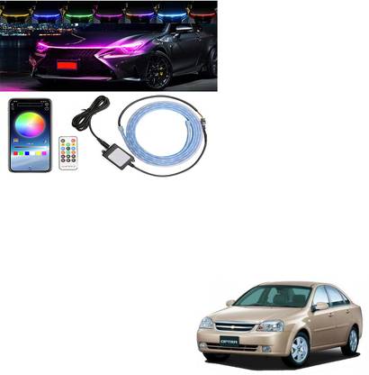 SEMAPHORE Car Hood Strip Light, APP and Remote Control For Chevrolet Optra Car Fancy Lights