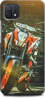 INDICRAFT Back Cover for OPPO A16K, CPH2349 DUKE, KTM, BIKE, BIKE LOVER