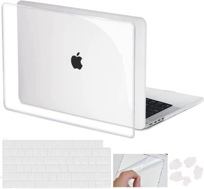 SwooK Front & Back Case for MacBook Pro 14 Inch Case 2021 2022 Release A2442 M1 Pro/Max Chip Hard Shell Cover Case