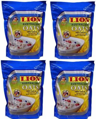LION OATS 800 GRAMS (200G*4) Pouch
