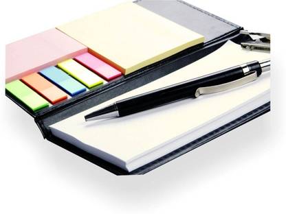 Glowrious Enterprises Dairy A5 Memo Pad Unruled 400 Pages