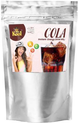 Mr.Kool Cola Instant Drink Mix Powder Pouch 400gm Energy Drink