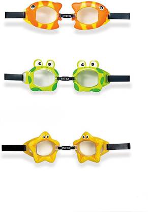 Toyzzilla Intex 55603 Fun Unisex Kids,Swimming goggles for kids best for kids swimming Swimming Goggles