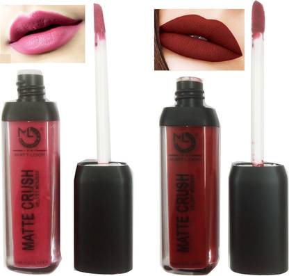 MATTLOOK 1MATTE CRUSH (MAUVE STORY+BRAZEN RAISIN) LIQUID LIPSTICK 10 ML