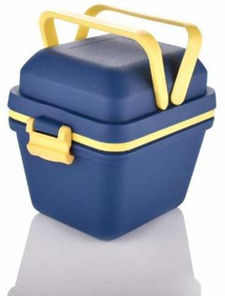 Aric technoplast Blue Air Tight Lunch Box 3 Containers Lunch Box