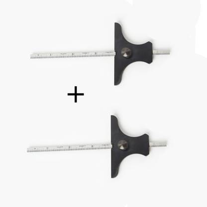 SAMENX Depth Gauge 6 INCH 150 MM (Pack of 2) Height Gauge