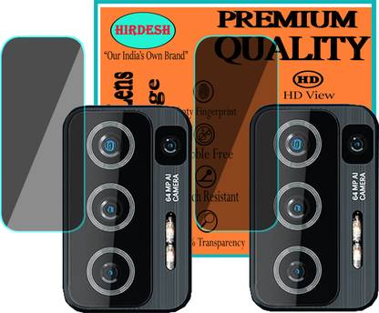 HIRDESH Back Camera Lens Glass Protector for Lava Agni 5G