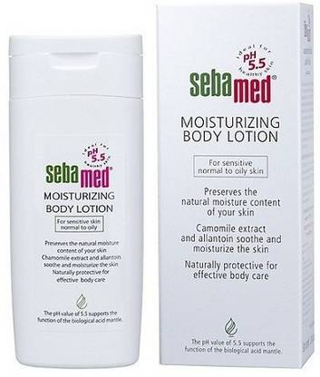 Sebamed Moisturizing Body Lotion For Sensitive Normal to Oily Skin