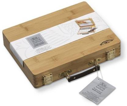 Winsor & Newton Professional Water Colour Bamboo Box Tube Set – 12 Tubes of 5ML