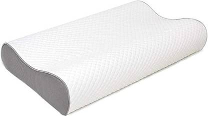 Quickmart Memory Foam Polka Orthopaedic Pillow Pack of 1