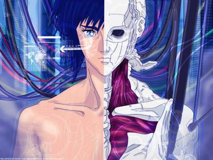 Kusanagi Motoko Ghost In The Shell Matte Finish Poster Paper Print