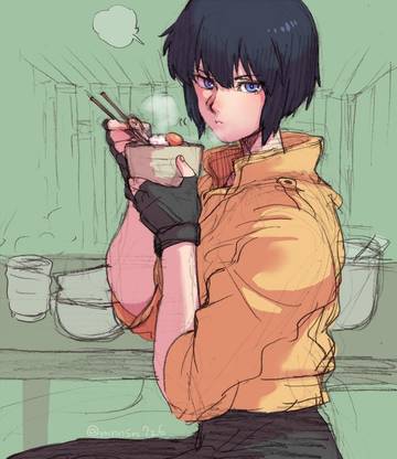 Kusanagi Motoko Ghost In The Shell Matte Finish Poster Paper Print