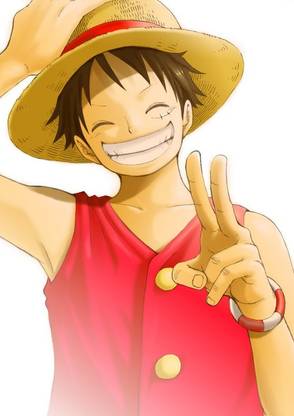 Monkey D Luffy One Piece Anime Series Hd Matte Finish Poster Paper Print