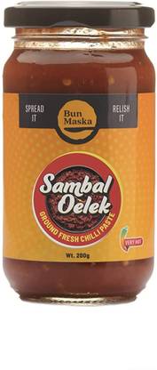 Bun Maska Sambal Oelek sauce , Made with Fresh Ingredients Sauce