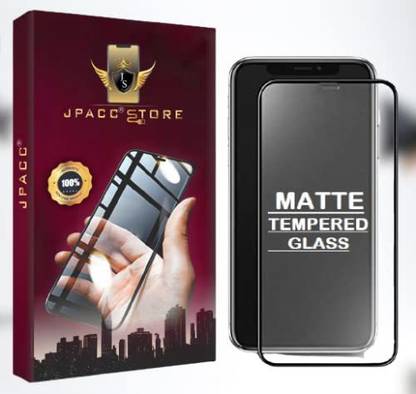 JPACC Edge To Edge Tempered Glass for [ Premium HD ] MATTE Tempered Glass Screen Protector For 13 PRO / 13 Full Coverage [ SUPER SMOOTH ] 9H Edge To Edge Front Temper Glass Guard With INSTALLATION KIT, APPLE IPHONE 13 PRO, APPLE IPHONE 13