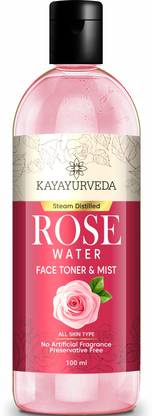 KAYAYURVEDA Premium Rose Water for Men & Women