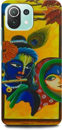 GRAFIQE Back Cover for Mi 11 Lite, Xiaomi 11Lite NE KRISHNA, LORD KRISHNA, RADHA KRISHNA, GOD, KRISHN KANHIYA