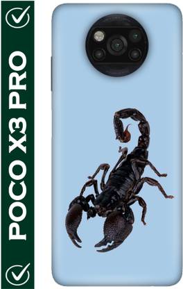 FULLYIDEA Back Cover for POCO X3 Pro, Scorpion