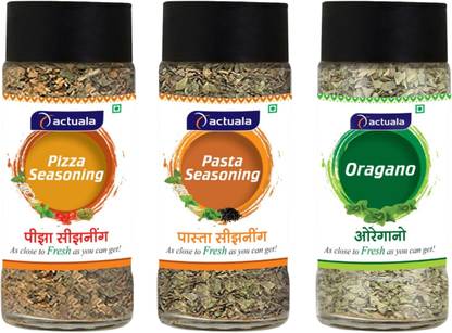 AACTUALA Pizza Seasoning | Pasta Seasoning | Oregano Seasoning (40g Each) - Pack of 3