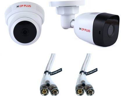 CareME Bnc & Dc Cp plus Plug-n-Play Full HD 2.4MP IR Bullet & Dome Camera,BDC-75 Security Camera
