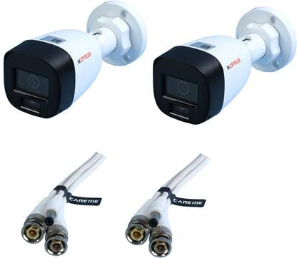 CareME Bnc & Dc Cp plus Full COLOR HD 2.4MP IR Bullet Guard+ Camera,BC-125 Security Camera
