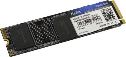 Netac NVMe M.2 PCIe SSD 256GB EC SSD NV2000 256 GB Laptop, Desktop, All in One PC's Internal Solid State Drive (SSD) (256GB NVME SSD M.2 PCIE 2280 SSD Hard Dirve Internal Solid State Disk for Laptop)