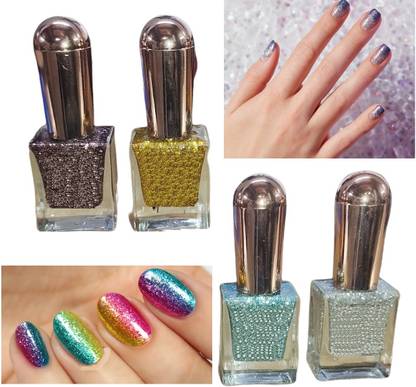 Herrlich Ultimate Glitter Nail Polish Set Combo MULTICOLOR