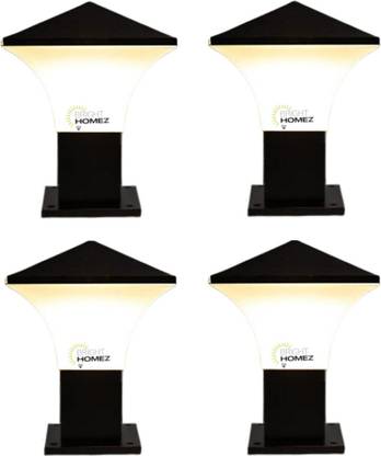 Bright Homez Modern Design Pillar Gate Light Outdoor Lamp