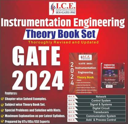 GATE Instrumentation Engineering 2024 : Comprehensive Set Of Theory Books, Special Problems And Solutions With Hints, Updated As Per Syllabus