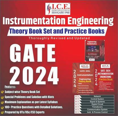 GATE Instrumentation Engineering 2024 : Comprehensive Set Of Theory Books And Practice Book Set, Technical Subject Practice Book For Gate Exam Preparation, Special Problems And Solutions With Hints, Updated As Per Syllabus