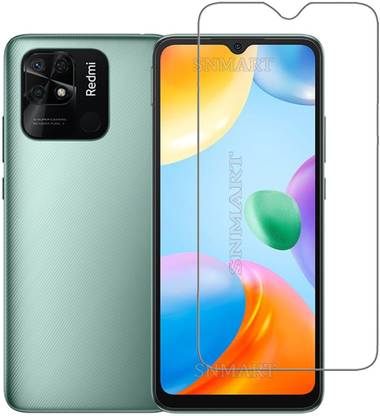 SNMART Tempered Glass Guard for Redmi 10C