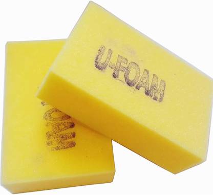 Cherry online Store High Quality spoonge multiple using yellow colour pack of 24 Sponge Wipe, Scrub Sponge