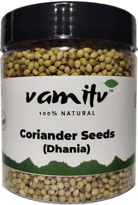 vamitv Whole Coriander (Dhania ) Seeds - 150gm | 100% Natural