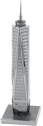 Fascinations Metal Earth One World Trade Center Building 3D Metal Model Kit