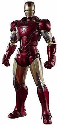 Tamshi Nations Iron Man Mark 6 Edition Avengers, Bandai Spirits S.H.Figuarts , Red