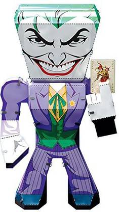 Fascinations Metal Earth DC Justice League The Joker 3D Metal Model Kit
