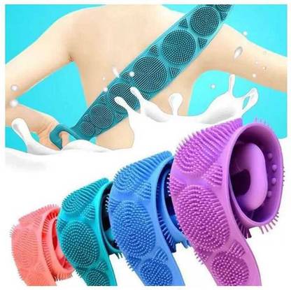silicon bath belt for snan SILICON BATH BRUSH
