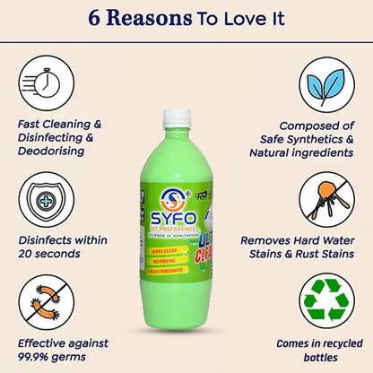 SYFO Floor Cleaner Ultra Clean ( Lemon ) Lemon