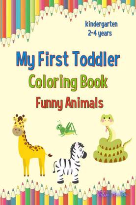 my first toddler coloring book