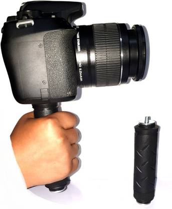 SHOPEE Camera Handle Grip Support Mount Universal Handlegrip Camera Stabilizer with 1/4" Male Screw for Dslr Camera Camcorder Action LED Video Light Smartphone Camera Rig