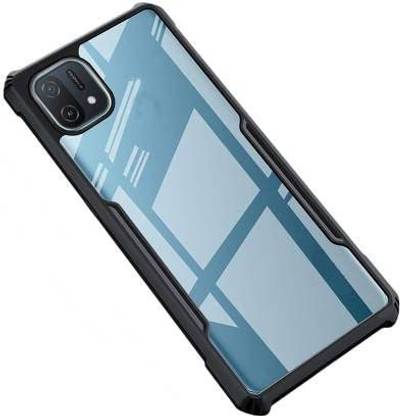 SUNSHINE Back Cover for Vivo Y15A| Shockproof Crystal Clear | 360 Degree Protection | Black Case Cover