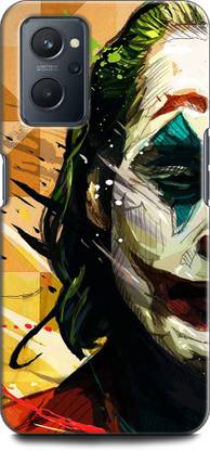 INDICRAFT Back Cover for Realme 9i, RMX3491 JOKER, DARK KNIGHT, BATMAN, DC COMIC