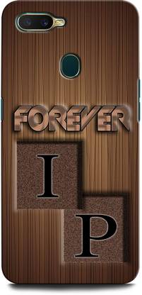 INTELLIZE Back Cover for OPPO A5s IP, I LOVE P, P LOVE I, I LETTER, P LETTER, IP NAME